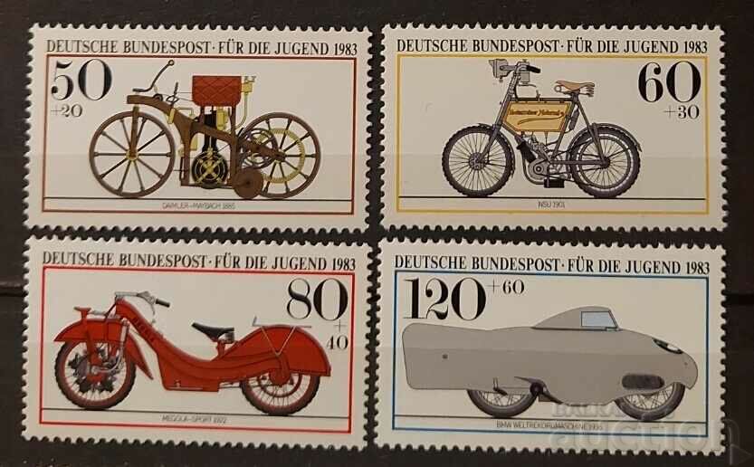 Germany 1983 Cars/Motorcycles MNH