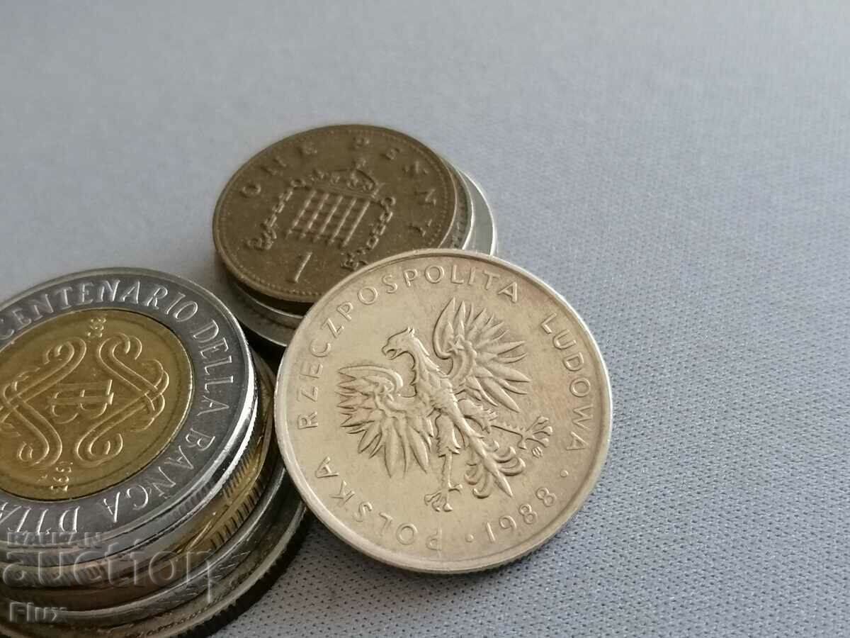 Coin - Poland - 10 zlotys | 1988g. with price 1.10 BGN | € 0.56 Coin - Poland - 10 zlotys | 1988g. with price 1.10 BGN | € 0.56