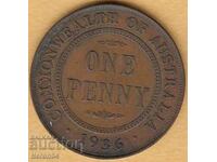 1 Penny 1936, Australia