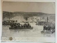 Crossing of the Danube by Russian soldiers