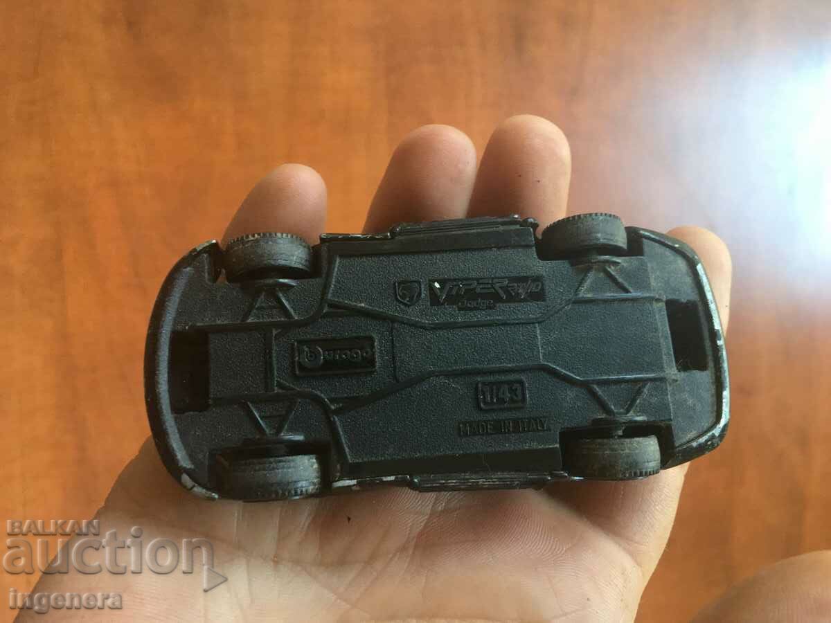 BURAGO METAL CAR "DODGE" 1:43 ITALY with price 7.00 BGN | € 3.58