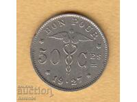 50 centimes 1927, Belgia