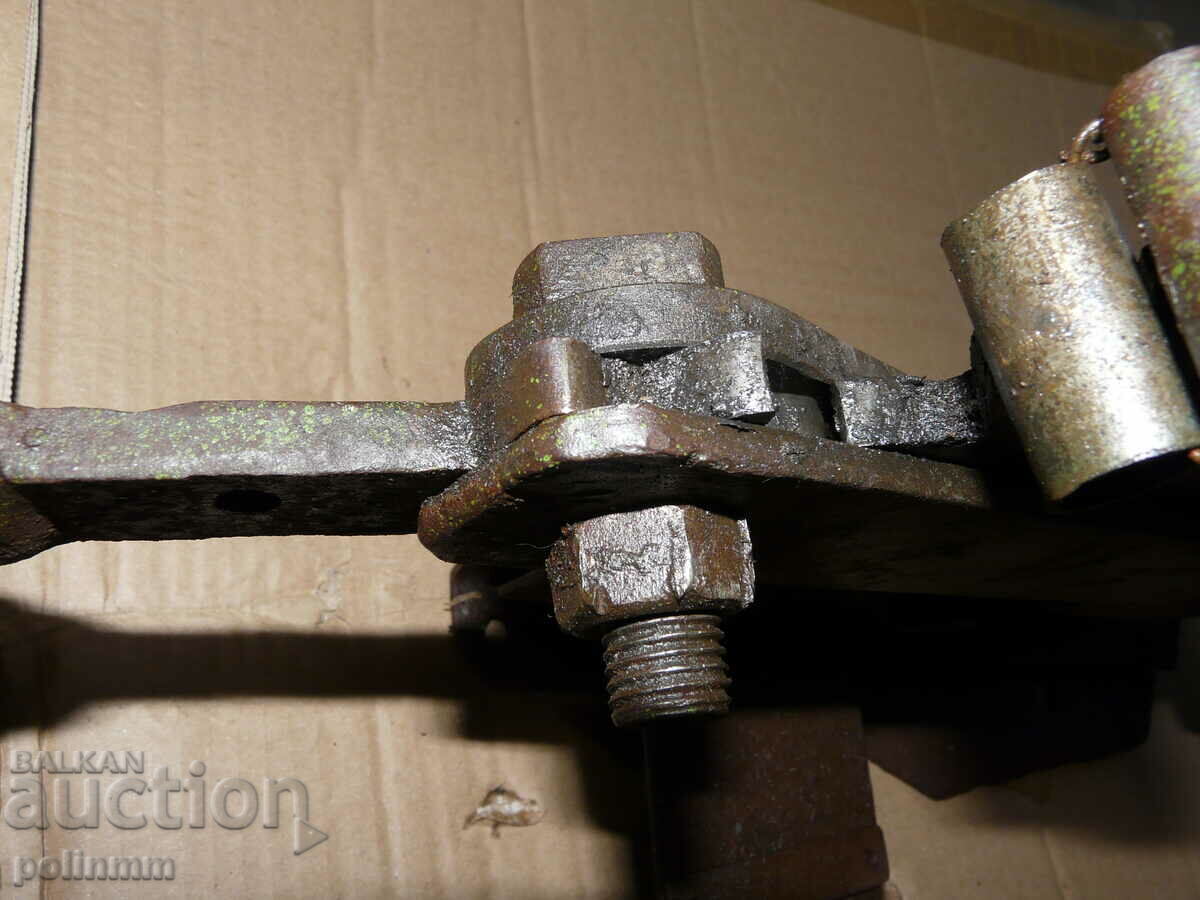 Auction Old Professional German Sheet Metal Guillotine - 2 Auction Old Professional German Sheet Metal Guillotine - 2