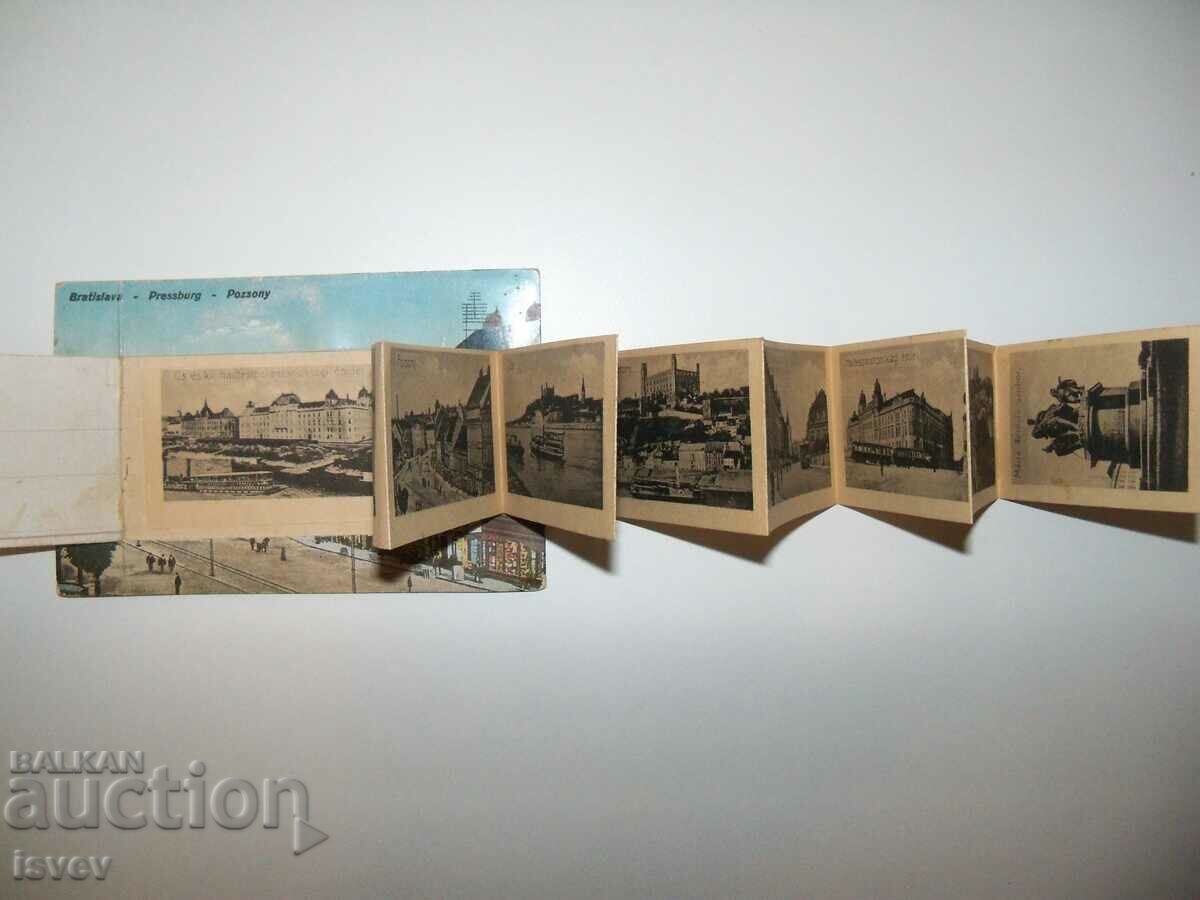 Interesting old postcard from Czechoslovakia 1927. - 5