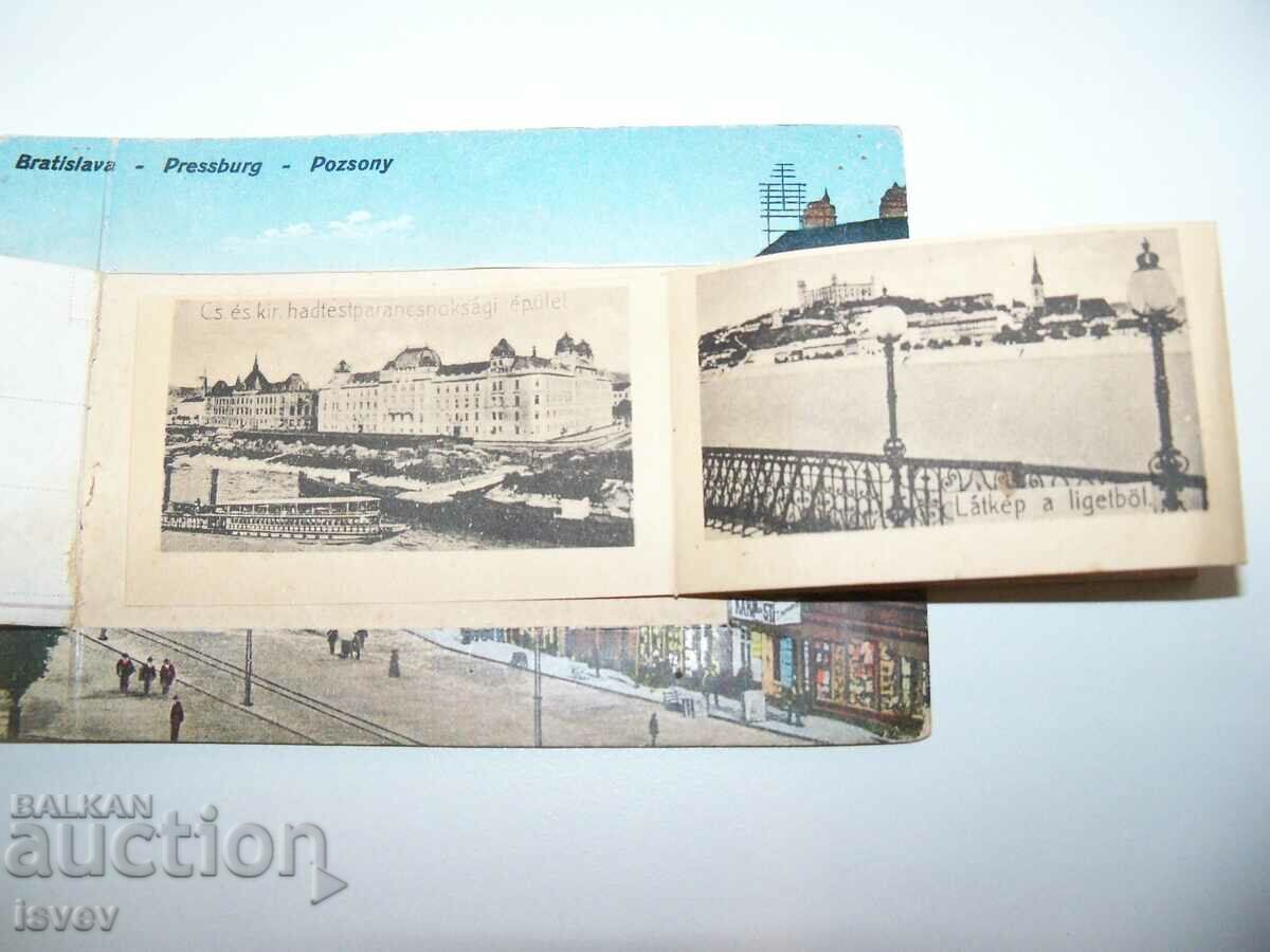 Interesting old postcard from Czechoslovakia 1927. - 6