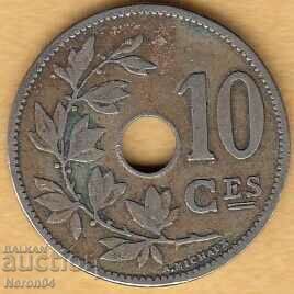 10 centimes 1903 (French legend), Belgium