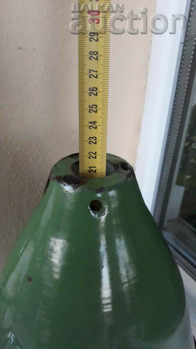 промишлен рефлектор ретро емайлирана лампа соц 70те - 6 промишлен рефлектор ретро емайлирана лампа соц 70те - 6