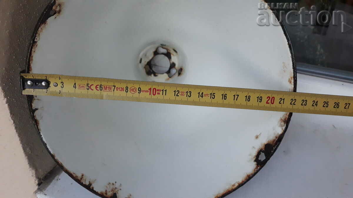 промишлен рефлектор ретро емайлирана лампа соц 70те - 7 промишлен рефлектор ретро емайлирана лампа соц 70те - 7