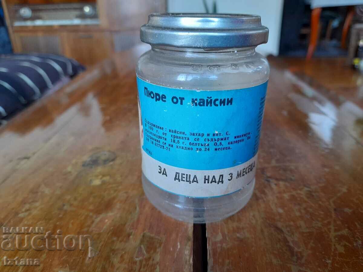 Delivery of An old jar of Apricot Puree