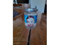 An old jar of Apricot Puree