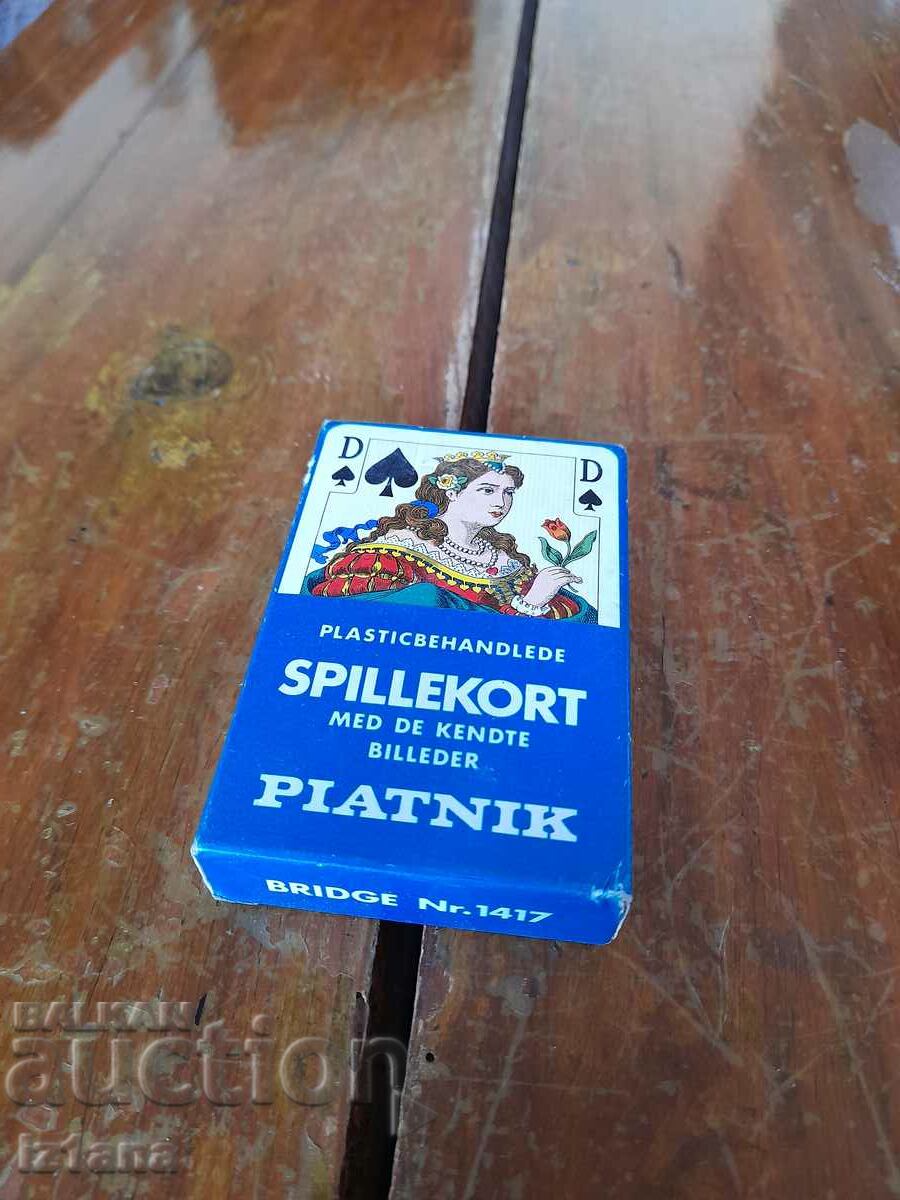Old Piatnik playing cards