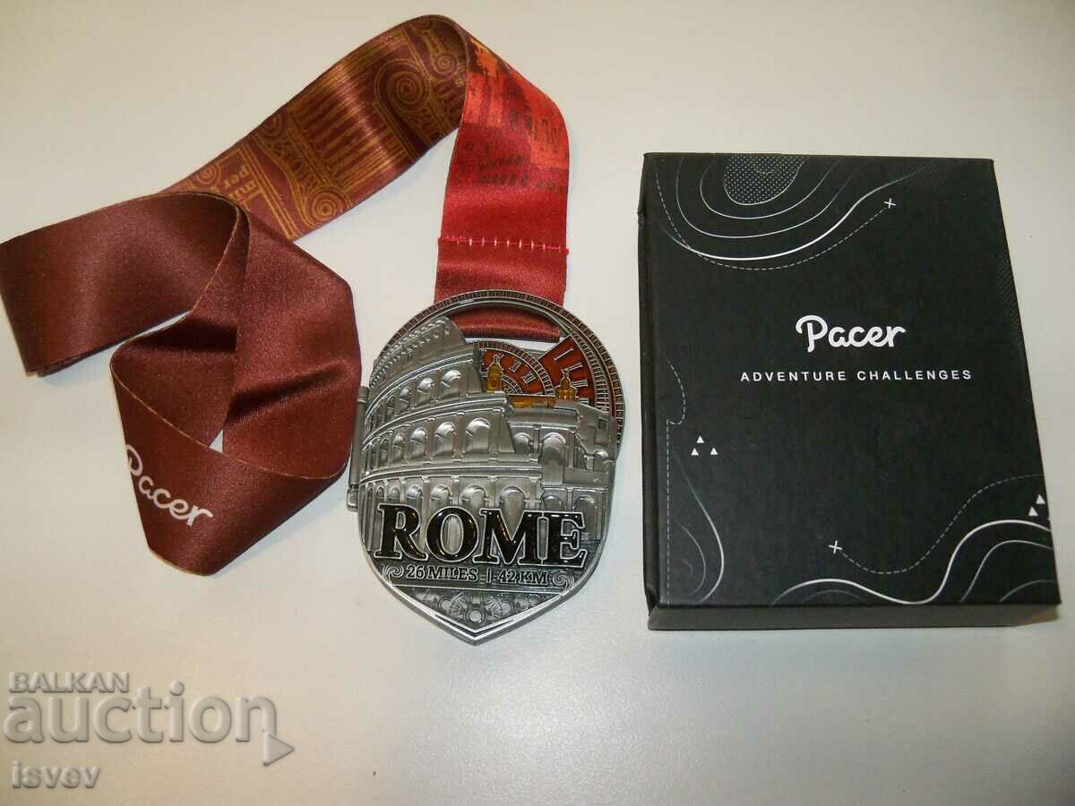 Συλλεκτικό μετάλλιο Pacer Rome στο αρχικό κουτί - 7