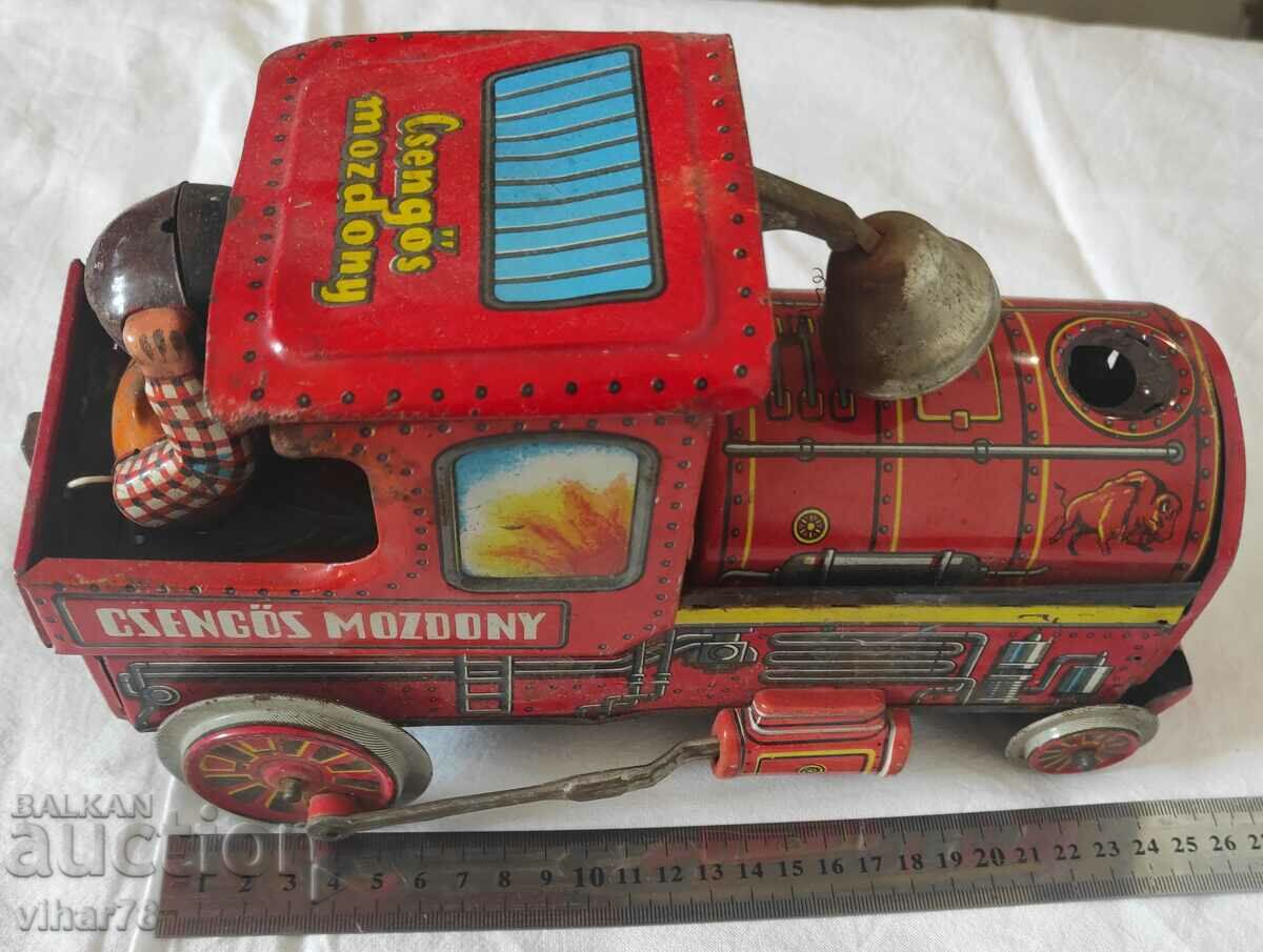 an old tin toy with price 39.99 BGN | € 20.45 an old tin toy with price 39.99 BGN | € 20.45