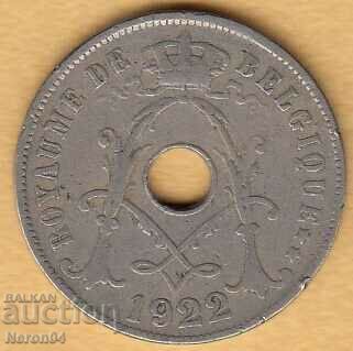 25 centimes 1922 (French legend), Belgium with price 1.99 BGN | € 1.02