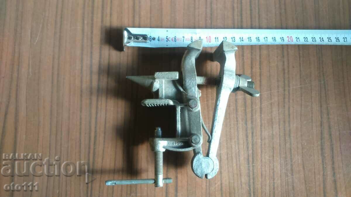 OLD RUSSIAN WATCHMAKING VISE