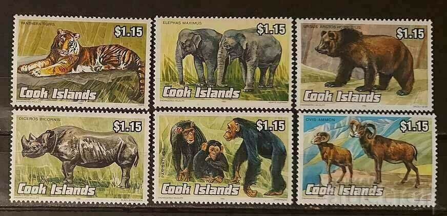 Cook Islands 1992 Fauna / Endangered animals 15 € MNH
