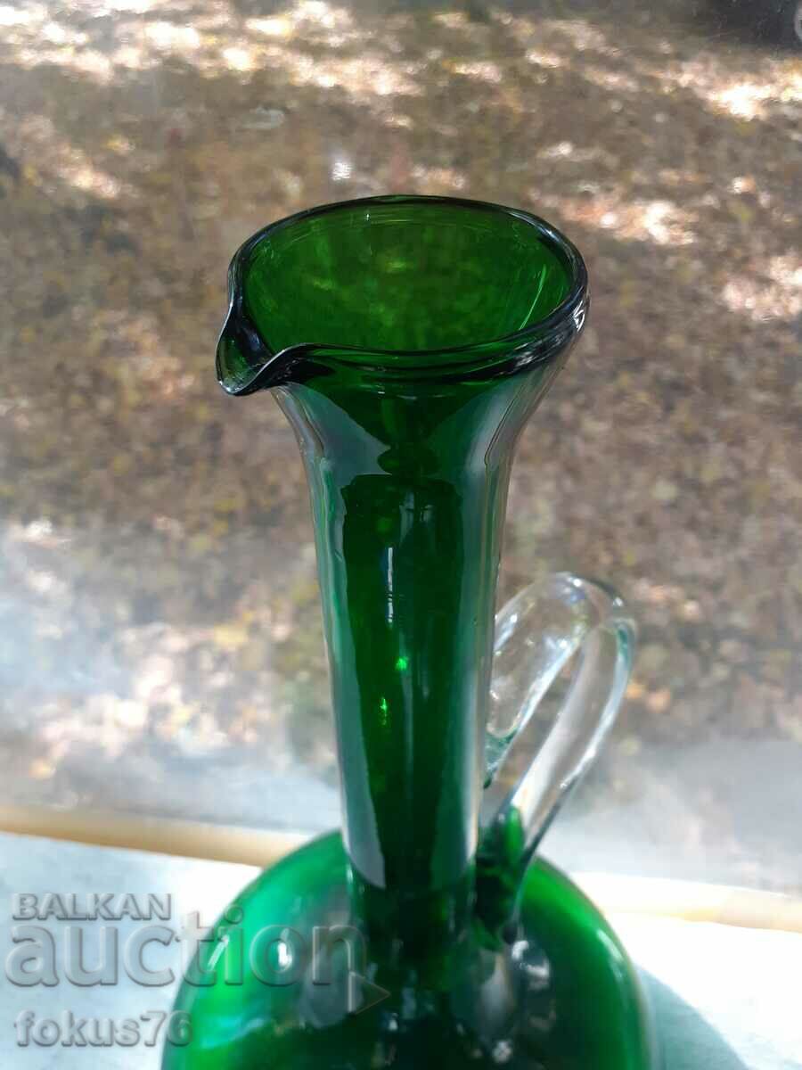 Livrarea Uimitor decantor de carafe cu ulcior verde mare
