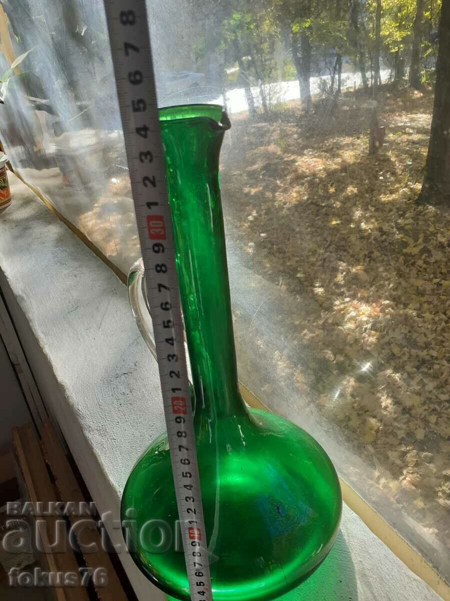 Uimitor decantor de carafe cu ulcior verde mare - 6