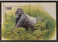 Конго 2002 Фауна/Горили Блок MNH