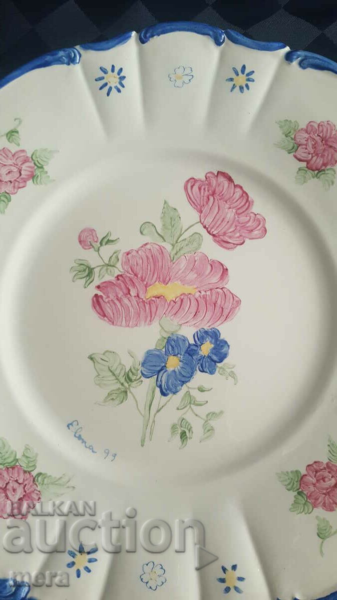 Auction Porcelain ator plate-plate Auction Porcelain ator plate-plate