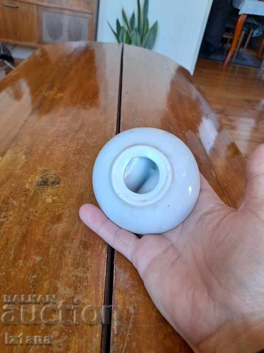 Auction  Old porcelain salt shaker