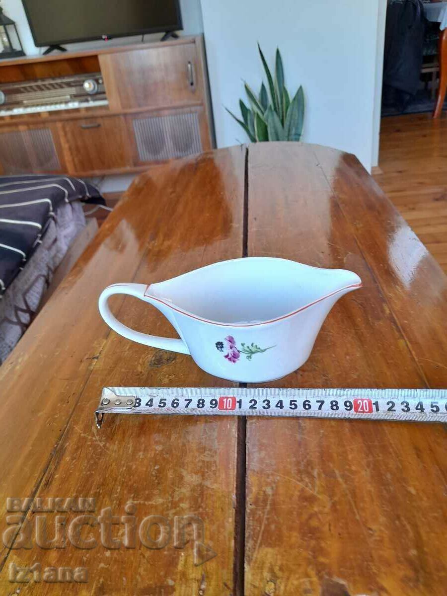 Auction Old porcelain saucer Auction Old porcelain saucer