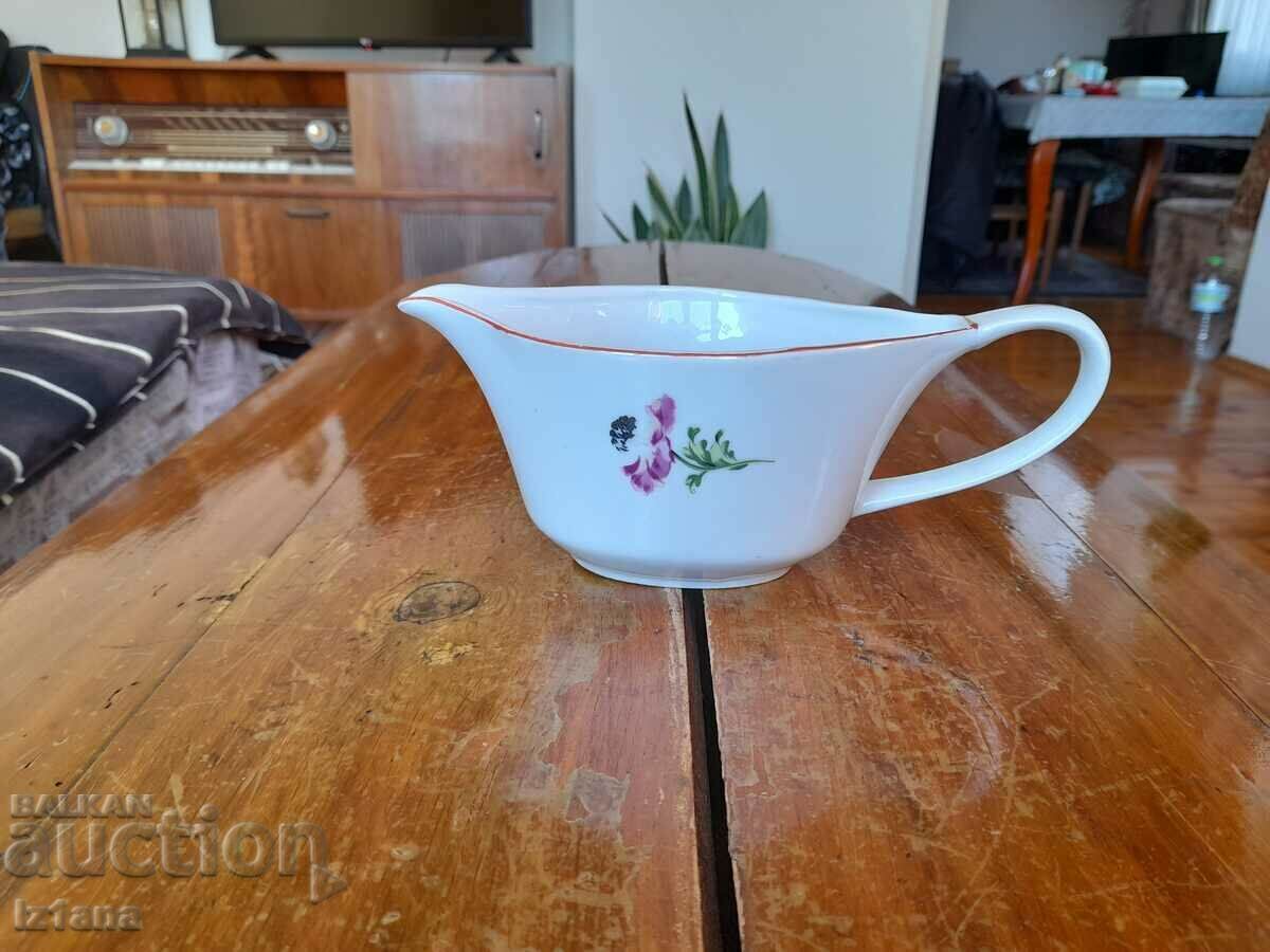 Old porcelain saucer Old porcelain saucer