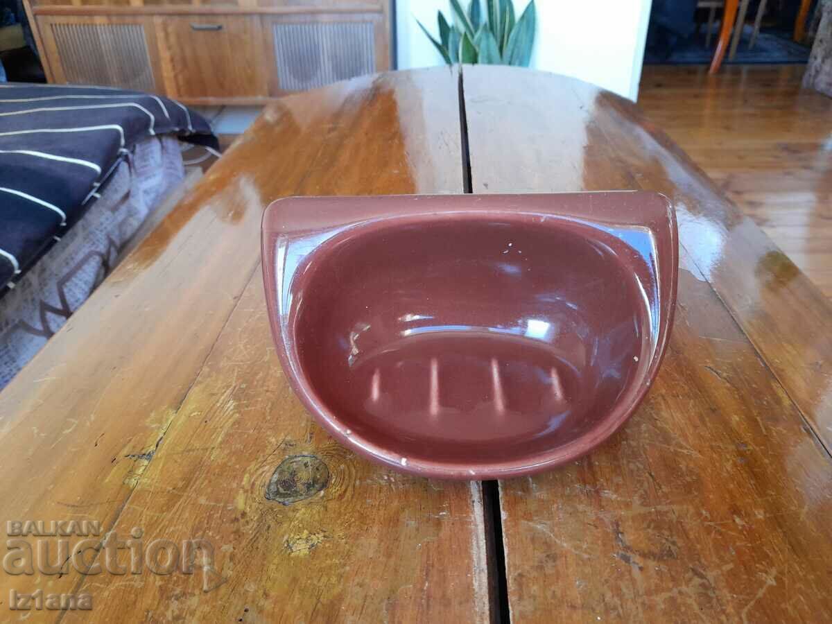 Old earthenware soap dish Old earthenware soap dish