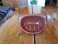 Sapuniera veche de faianta