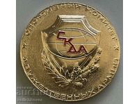 33333 USSR plaque 15 years. SKDA Sports Committee of the sociables