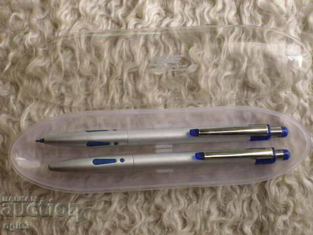 Ballpoint pen and Pyropen set with price 4.99 BGN | € 2.55 Ballpoint pen and Pyropen set with price 4.99 BGN | € 2.55