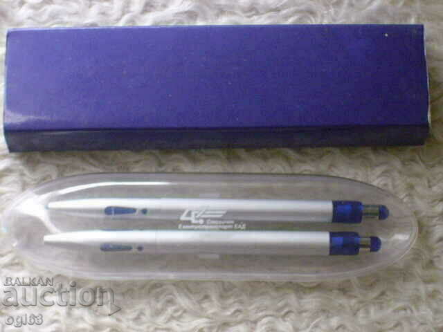Ballpoint pen and Pyropen set