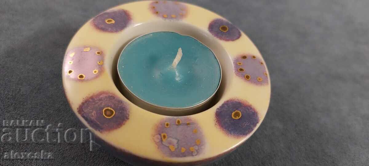 Old Art candlestick-Germany - 7