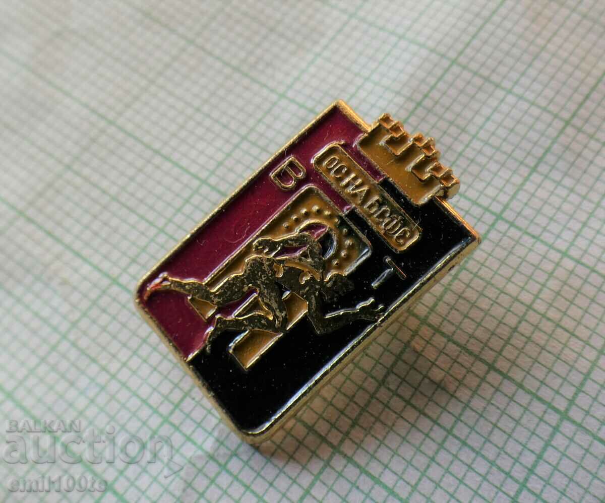 Auction  Badge - OS of BASF Veliko Tarnovo