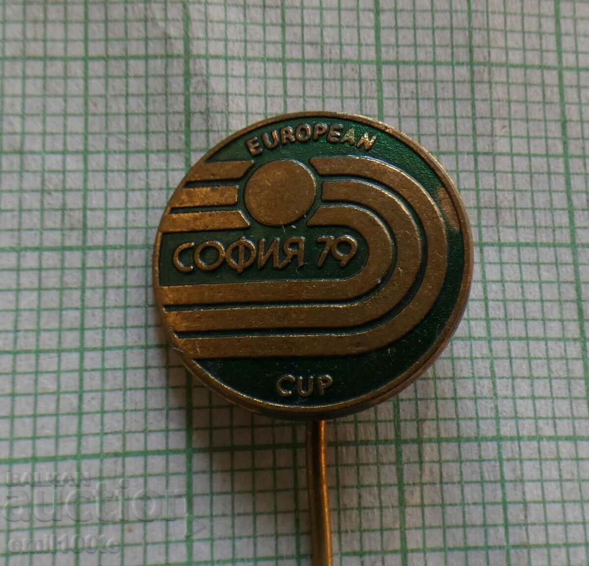 Badge - European Cup Sofia 1979