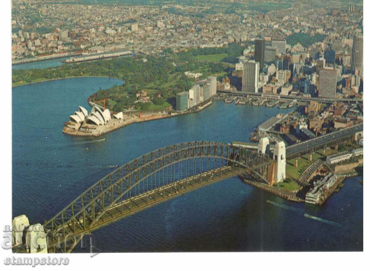 A panoramic view of Sydney