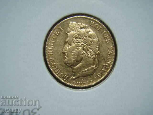 20 franci 1835 W Franța - AU (aur) - 6 20 franci 1835 W Franța - AU (aur) - 6