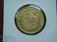 40 Lire 1821 Parma Italy - XF/AU (gold)