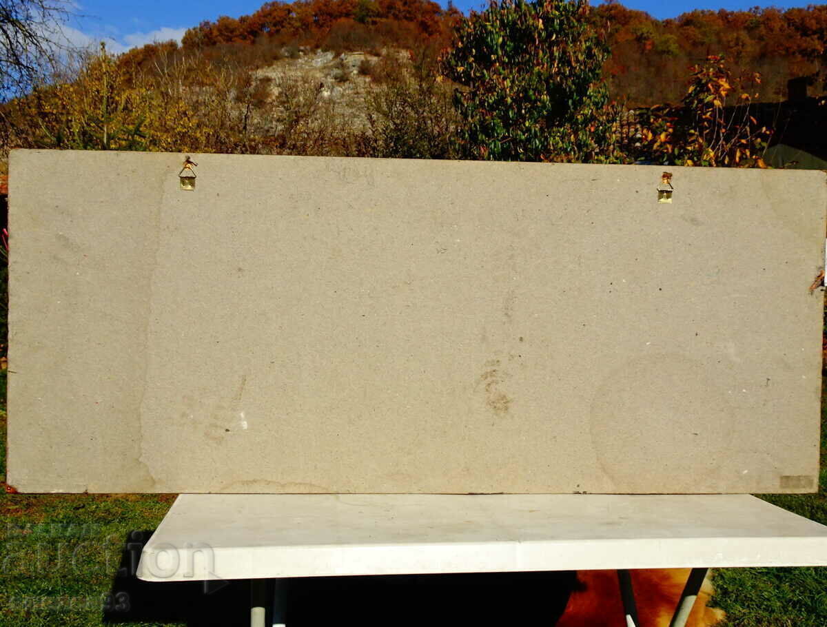 Huge copper painting, Hamburg copper panel. - 6