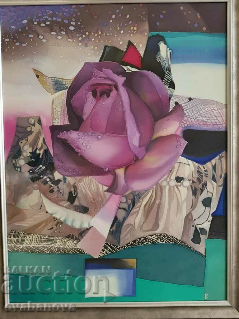 Μοναδικός πίνακας της Danelina Koseva Batik από φυσικό μετάξι με τιμή 1600.00 BGN | € 818.07 Μοναδικός πίνακας της Danelina Koseva Batik από φυσικό μετάξι με τιμή 1600.00 BGN | € 818.07