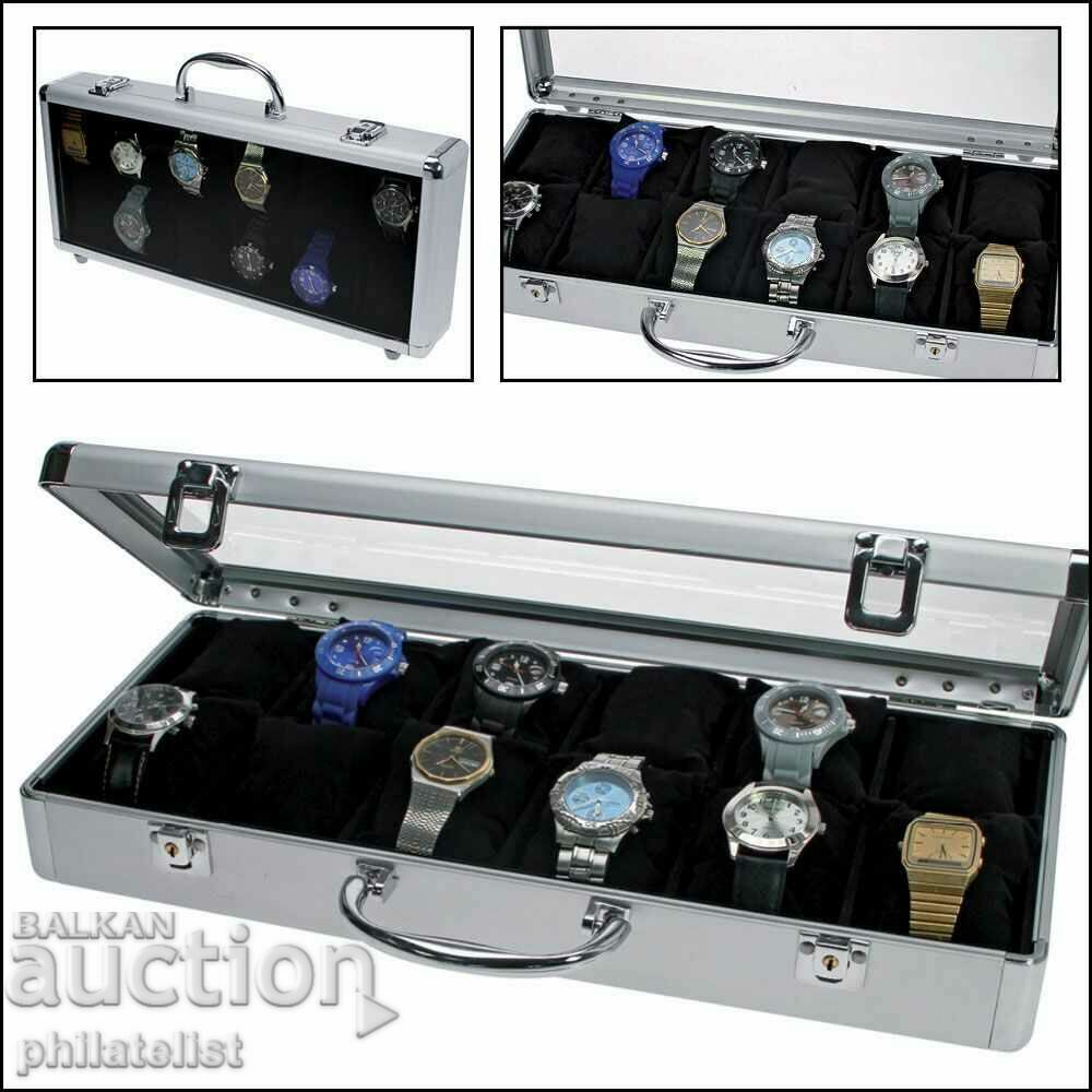 case for 12 watches - showcase SAFE Design with price 69.00 BGN | € 35.28 case for 12 watches - showcase SAFE Design with price 69.00 BGN | € 35.28