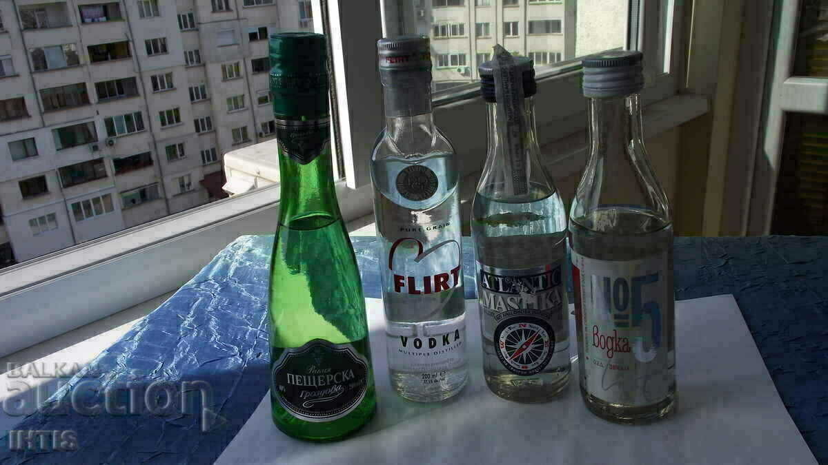 BEVERAGES Bottles - 4 pcs. with alcohol 0.200 ml.-collection with price 16.00 BGN | € 8.18 BEVERAGES Bottles - 4 pcs. with alcohol 0.200 ml.-collection with price 16.00 BGN | € 8.18