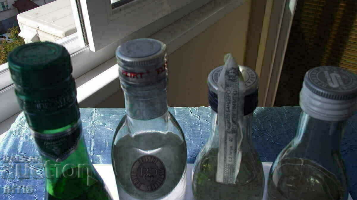 BEVERAGES Bottles - 4 pcs. with alcohol 0.200 ml.-collection - 5 BEVERAGES Bottles - 4 pcs. with alcohol 0.200 ml.-collection - 5