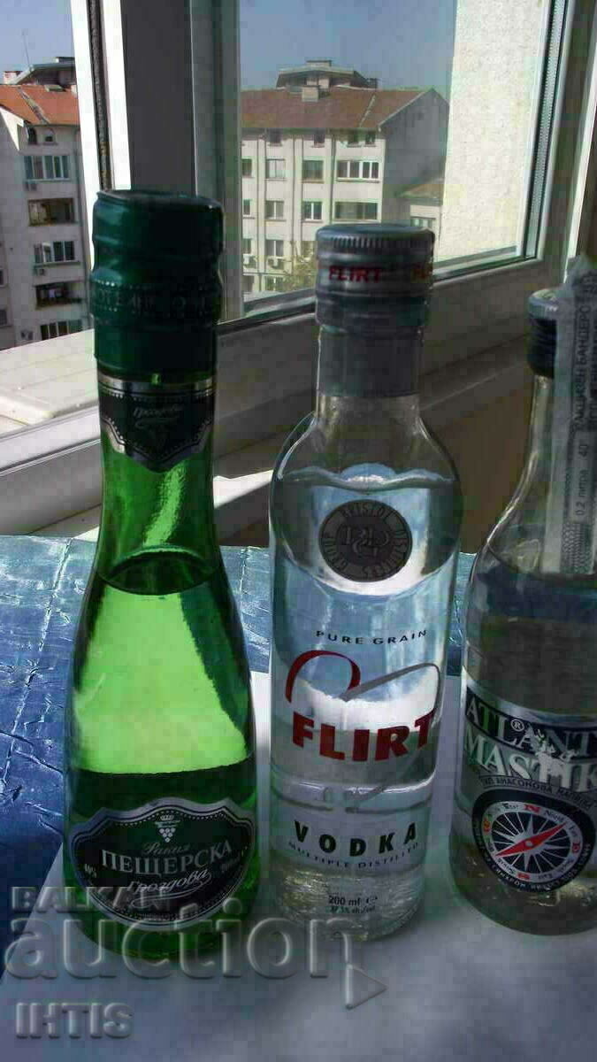 BEVERAGES Bottles - 4 pcs. with alcohol 0.200 ml.-collection - 6 BEVERAGES Bottles - 4 pcs. with alcohol 0.200 ml.-collection - 6