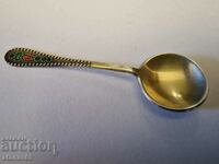 Gold-plated Russian silver spoon - 3.45 g.