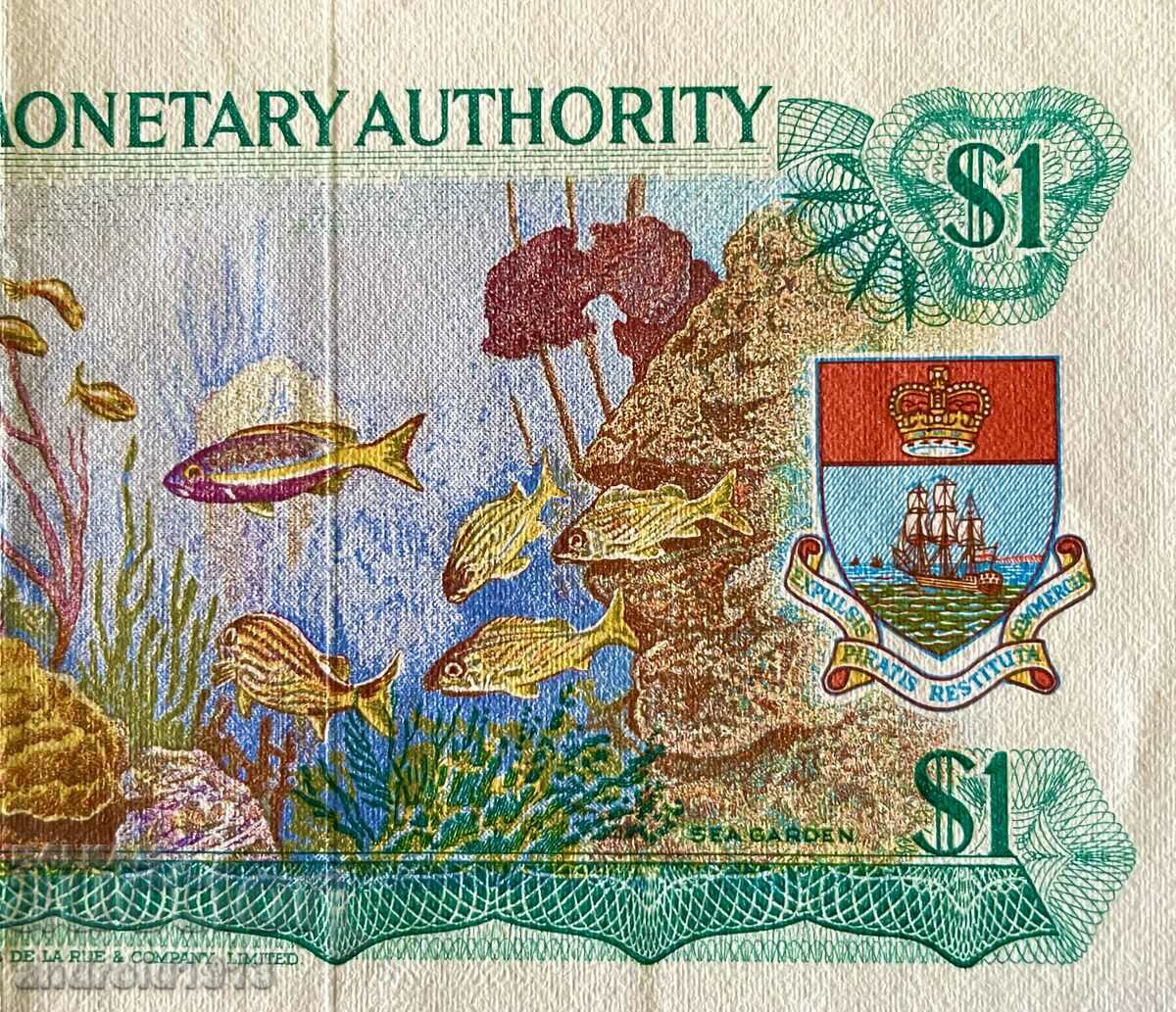 Delivery of BAHAMAS - 1 DOLLAR 1968, P-27, XF Delivery of BAHAMAS - 1 DOLLAR 1968, P-27, XF