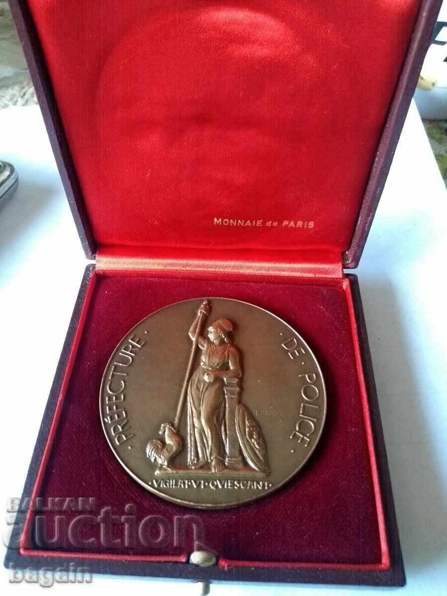 A rare police medal.