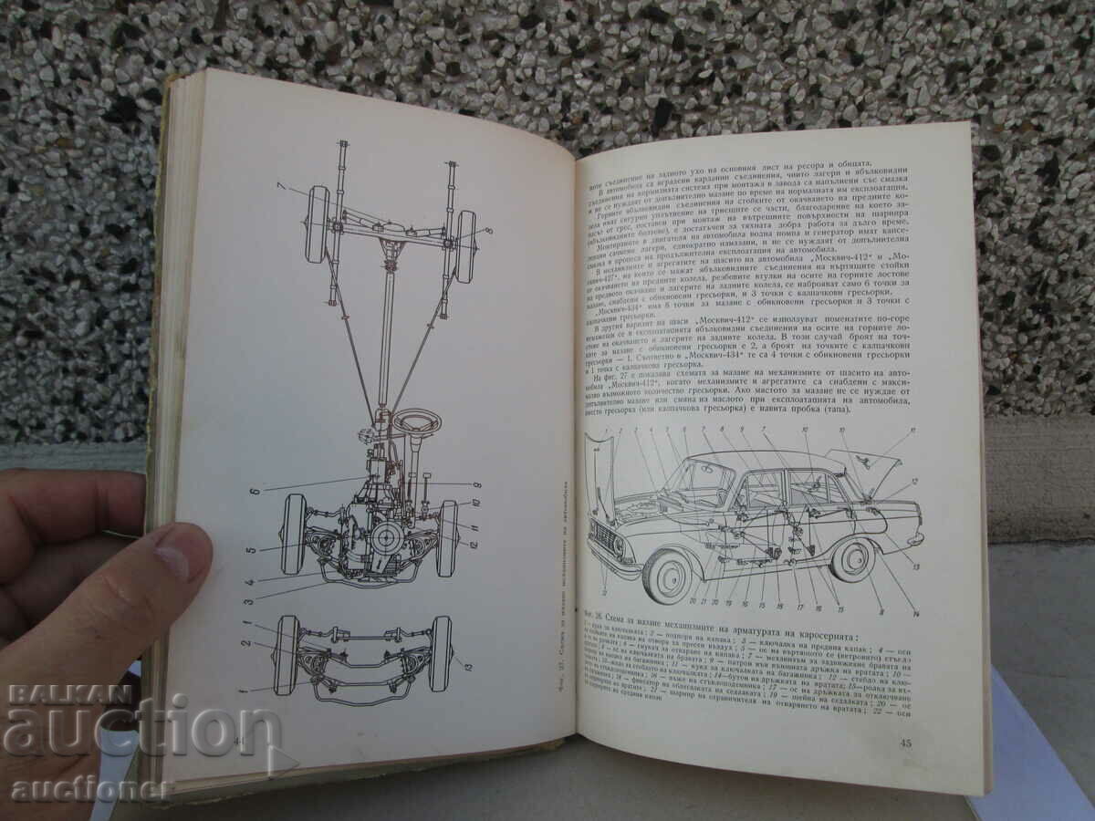CARS - MOSKVICH OPERATING INSTRUCTIONS - 6 CARS - MOSKVICH OPERATING INSTRUCTIONS - 6