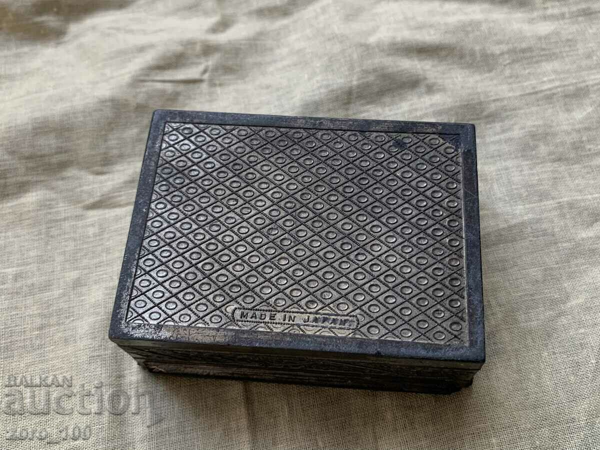 Old metal Japanese box - 5 Old metal Japanese box - 5