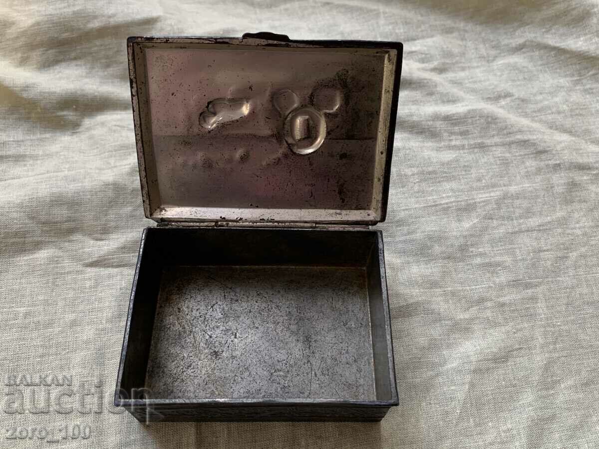 Old metal Japanese box - 6 Old metal Japanese box - 6